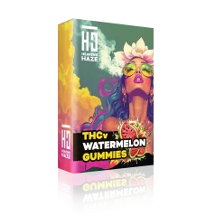 Heavens Haze żelki THCV o smaku arbuza 5 szt. - 15 mg THCV + 5 mg CBN, 22,5 g