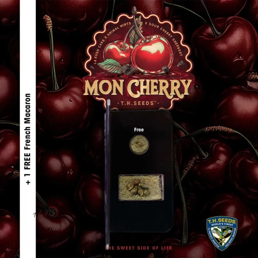 T.H.Seeds™ Cannabis Seeds Mon Cherry, various pack, feminized