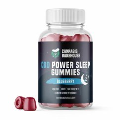 Cannabis Bakehouse CBD Gummies + Melatonine - Power Sleep, 60pcs x 15mg CBD, 125 g
