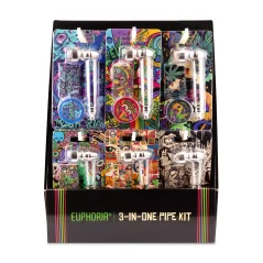Euphoria 3-v-1 kovinska cev, Komplet BOX/24 kosov