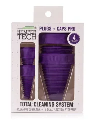 HEMPER Cleaning Plugs + Caps PRO — purple