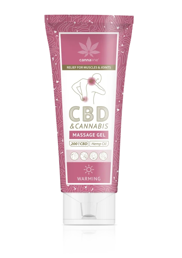 Cannaline CBD un kaņepju sildošais gels, 200 mg CBD, 270 g
