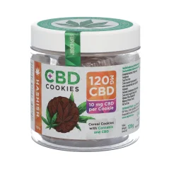Euphoria CBD Cookies Hashish, 120 mg CBD, 12 pcs, display