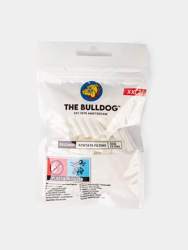 The Bulldog ацетатни филтер XXL 100 ком (30 ком/дисплеј)