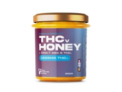 Czech CBD THCV honey, 1000 mg THCV, 350 g