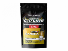 Czech CBD HHCPO Cartridge CATline Banana, HHCPO 10 %, 1 ml