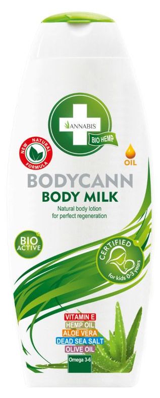 Annabis Topicann Natural Body Lotion, 250 ml