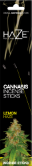Haze Cannabis Incense Sticks Lemon Haze - Carton (6 packs)