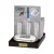 Clipper Logam – Jet Flame Silver