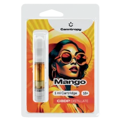 Canntropy Cartuccia CBDP Mango, qualità CBDP 88%, 1 ml