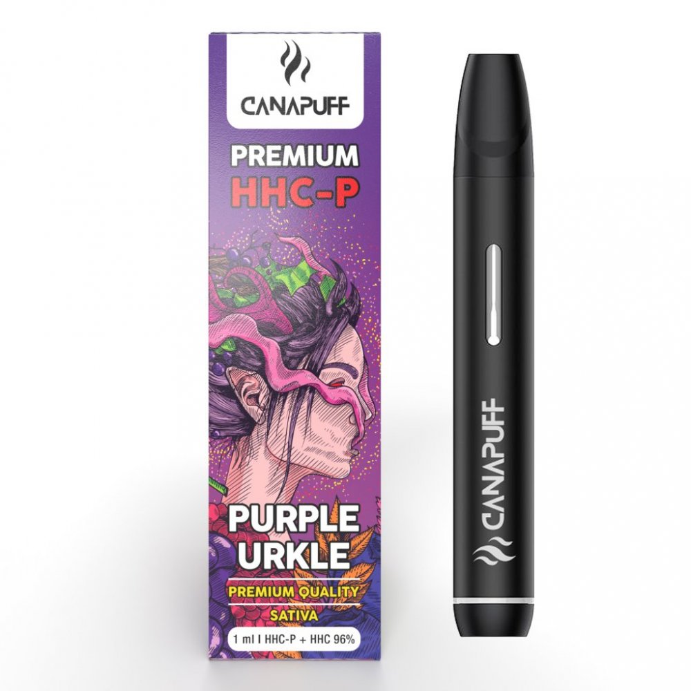 CanaPuff PURPLE URKLE 96 % HHC-P - Disposable vape pen, 1 ml