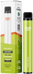 Orange County CBD Vape Pen Sour Apple, 250mg CBD + 250mg CBG, 3 ml