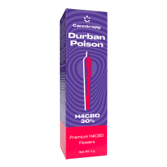 Canntropy H4CBD Prerolls Durban Poison, 30 % H4CBD, 1 g