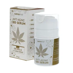 Cannaline CBD pretnovecošanās serums ar kaviāra ekstraktu, 100 mg CBD, 50 ml