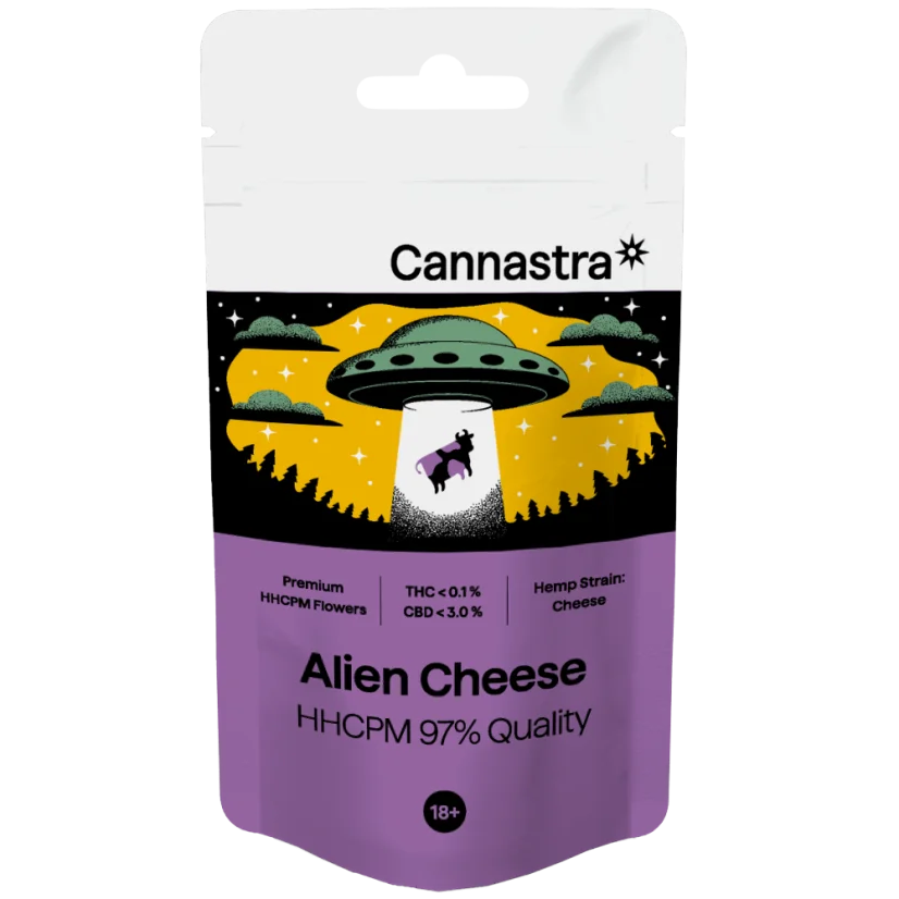 Cannastra HHCPM Flower Alien siers 97% kvalitātes, 1g - 100g