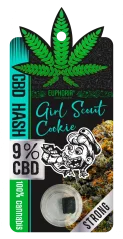 Euphoria CBD Hash 9% Girl Scout Cookie 1 g