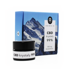 Hemnia CBD kristali 99%, 5000mg CBD, 5 gramov
