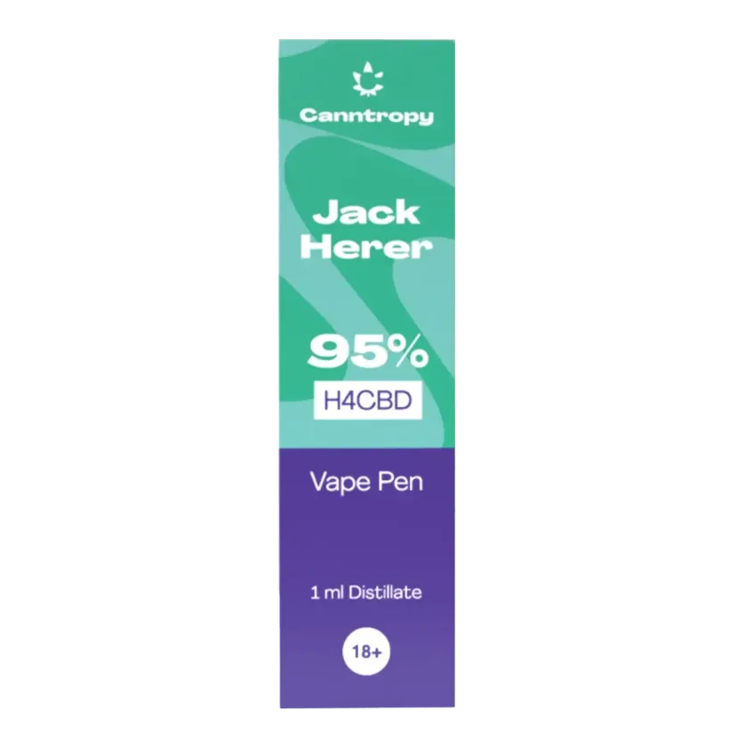Canntropy H4CBD Vape Pen Jack Herer 95%, 1 ml