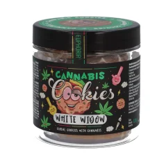 Euphoria Cannabis Cookies White Widow, 120 g, 12 pcs, display