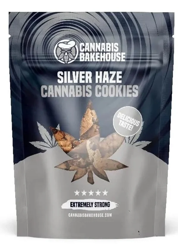 Cannabis Bakehouse Kaņepju cepumi Silver Haze, 115 g