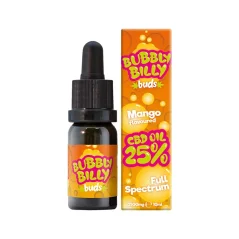 Bubbly Billy Buds CBD oil Mango, 25 % CBD, 2500 mg, 10 ml