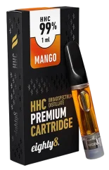 Eighty8 HHC Cartridge Mango - 99 % HHC, 1 ml