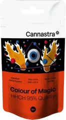 Cannastra HHCH Fiore Colore della Magia, qualità HHCH 95%, 1g - 100 g