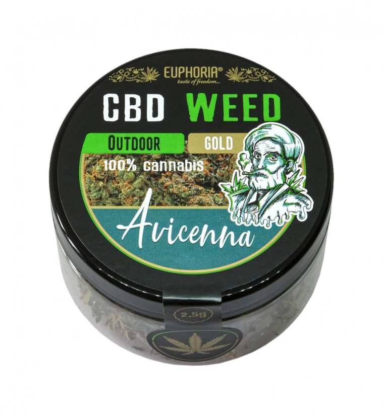 Euphoria CBD Weed Gold Avicenna - 2,5 g