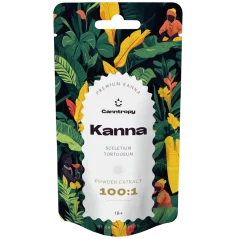 Canntropy Kanna (Sceletium Tortuosum) pulbri ekstrakt 100x, 5g - 100g