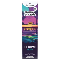 Canntropy HHCPM Vape Pen Donny Burger, HHCPM 97% qualità, 1 ml