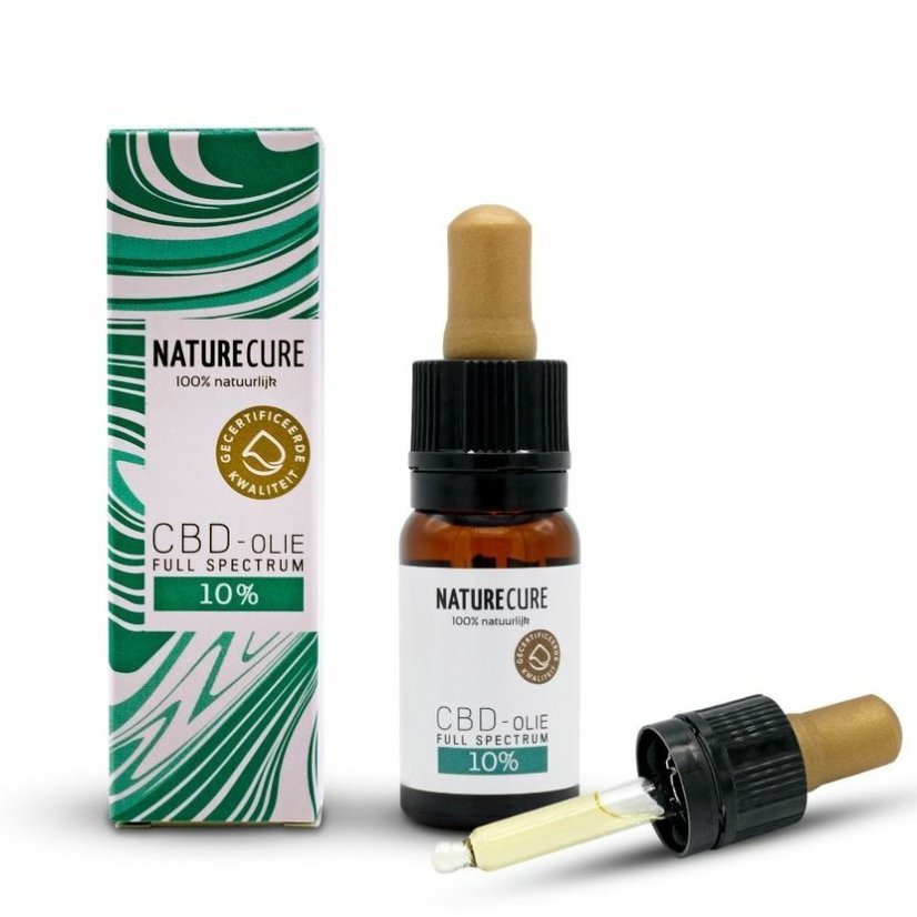 Nature Cure Pilna spektra CBD eļļa, 10%, 1000 mg, 10 ml