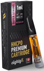 Eighty8 Cartuccia HHCPO Anguria Premium super forte, 20 % HHCPO, 1 ml