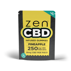 JustCBD Disposable Sour Diesel Sativa Vaporizer Pen, 1000 mg