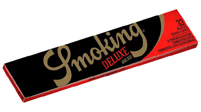 Smoking Paper Deluxe 2.0 Ultra Thin King Size Rolling Papers, Display box 50 pcs