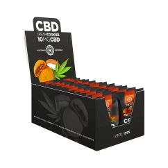 Multitrance CBD krēma cepumi - lazdu riekstu, 17 g (24 gab./displejā)