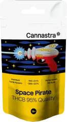 Cannastra THCB Fiore Pirata Spaziale, qualità THCB 95%, 1g - 100 g