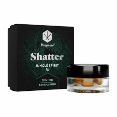 Happease - Extract Jungle Spirit Shatter 58% CBD, 1 g