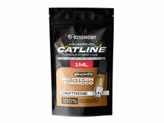 Czech CBD HHCPO Cartridge CATline Western Tobacco, HHCPO 10 %, 1 ml
