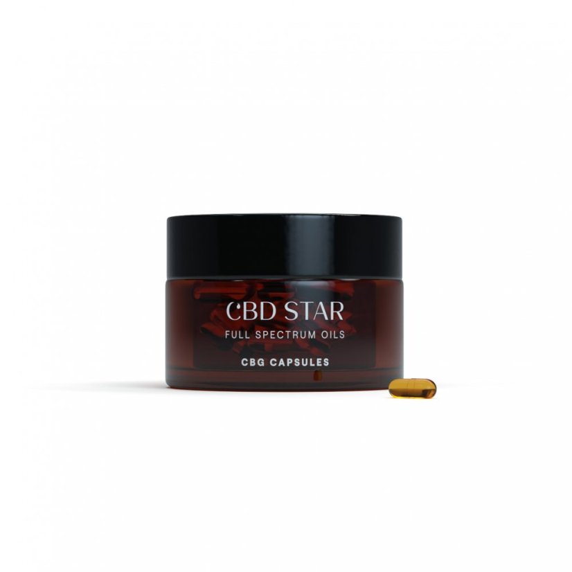 CBD Star CBG mīkstās kapsulas 5%, 500 mg, 30 gab.