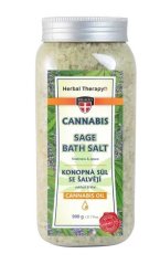 Palacio Cannabis & Sage Bath salt 900 g - 6 pieces pack, 5400 g