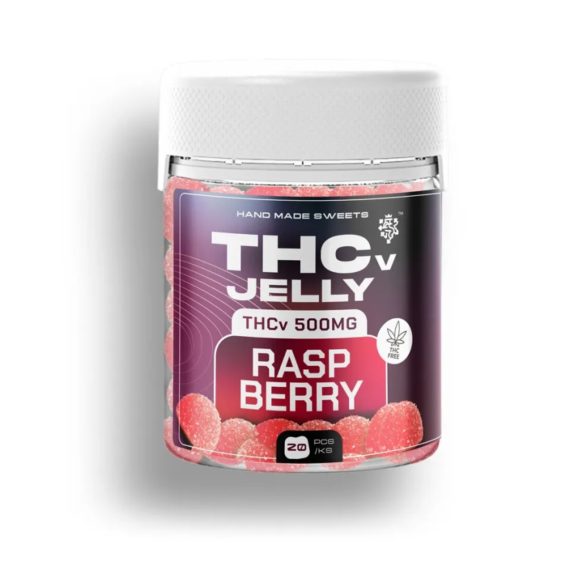 Czech CBD THCV Jelly Raspberry, 25 mg THCV, 20 pcs Czech CBD THCV Jelly Raspberry, 25 mg THCV, 20 pcs
