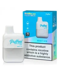 Puffmi MeshBox mini Vape Pen Menta Ghiaccio, 2 ml
