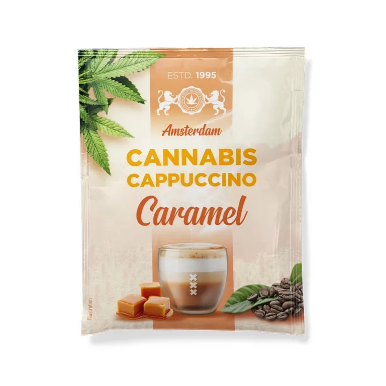 Multitrance Hemp Coffee Instant Caramel Cappuccino