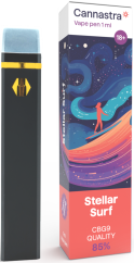 Cannastra CBG9 Disposable Vape Pen Stellar Surf, CBG9 85 % quality, 1 ml