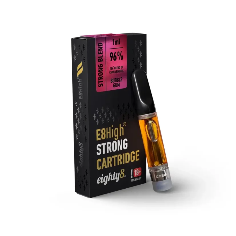 Eighty8 E8High Patrone Bubblegum, 96 % E8High, 1 ml