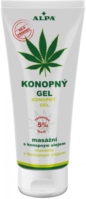 Alpa Cannabis masāžas gels, 100 ml