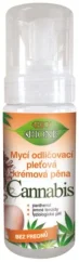 Bione Kaņepju attīrošas grima noņemšanas krēma putas, 150 ml