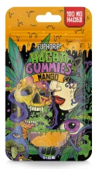 Euphoria H4CBD Gummies Mango, 3 pcs x 40 mg, 120 mg