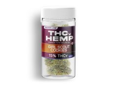 Czech CBD THCV flowers Girl Scout Cookies, 15 % THCV, 1 - 1000 g