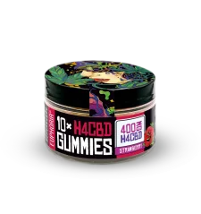 Euphoria H4CBD Gummies Strawberry, 10 pcs x 40 mg, 400 mg